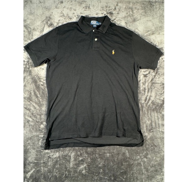 Polo Ralph Lauren Other - Polo Ralph Lauren Mens XL Black‎ Pima Cotton Short Sleeve Polo Shirt Pony Logo